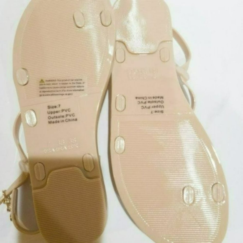 Olivia Miller Tramore Jelly Sandals -7 - Picture 3 of 4